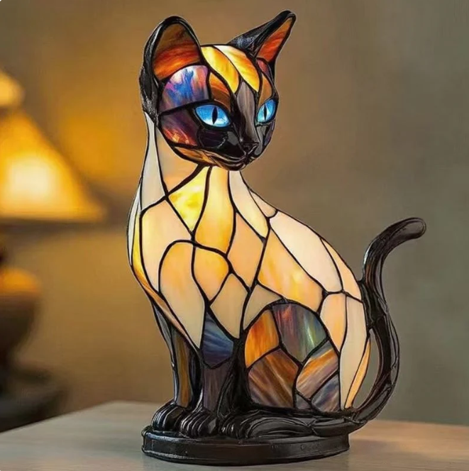 Handmade Cat Lamps