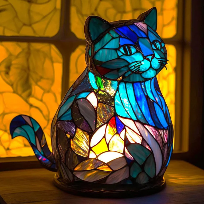 Handmade Cat Lamps